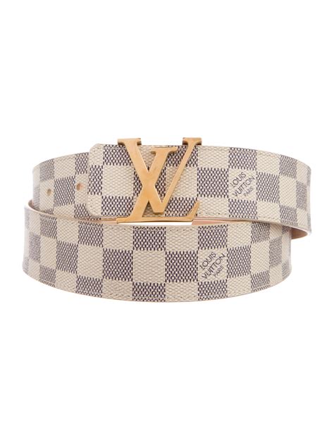 louis vuitton damier azur belt replica|louis vuitton damier belt authentic.